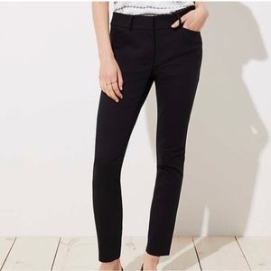 LOFT | Marissa Straight Classic Black Ankle Professional Dress Pant NWT